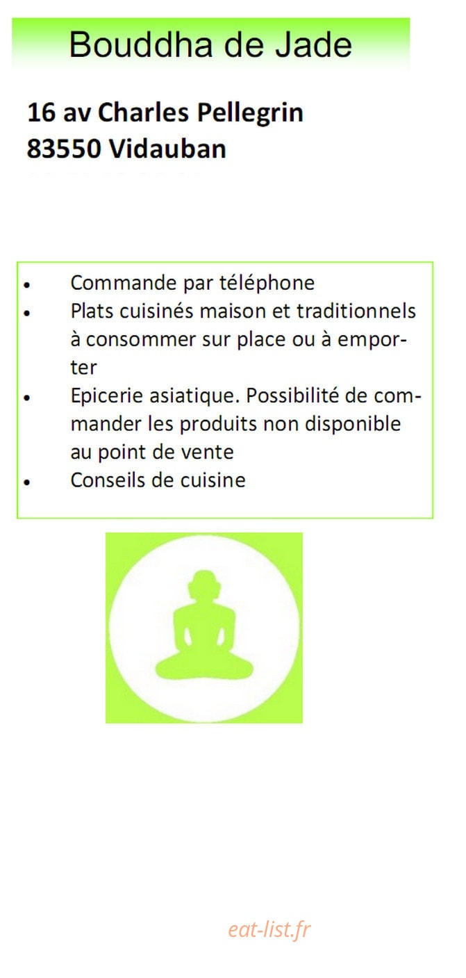 Bouddha de Jade — carte page 2
