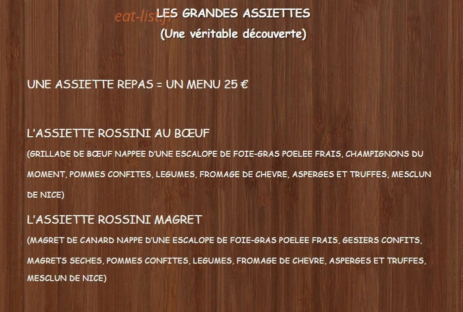 La Bergerie Provençale — carte page 6