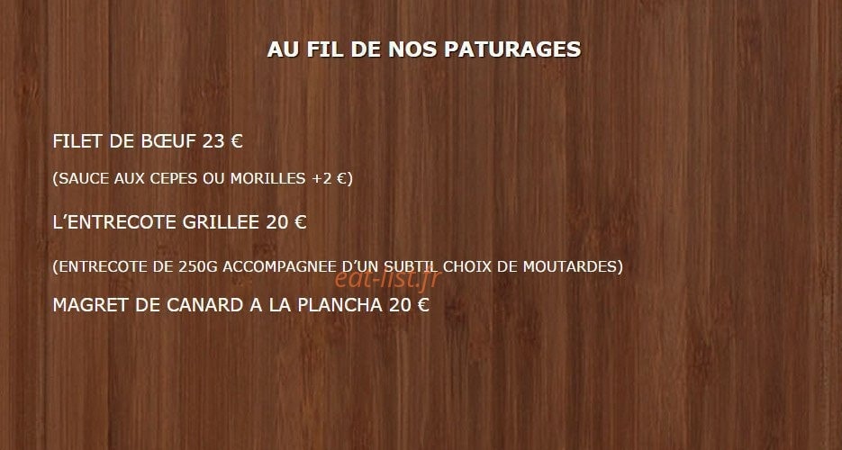 La Bergerie Provençale — carte page 9