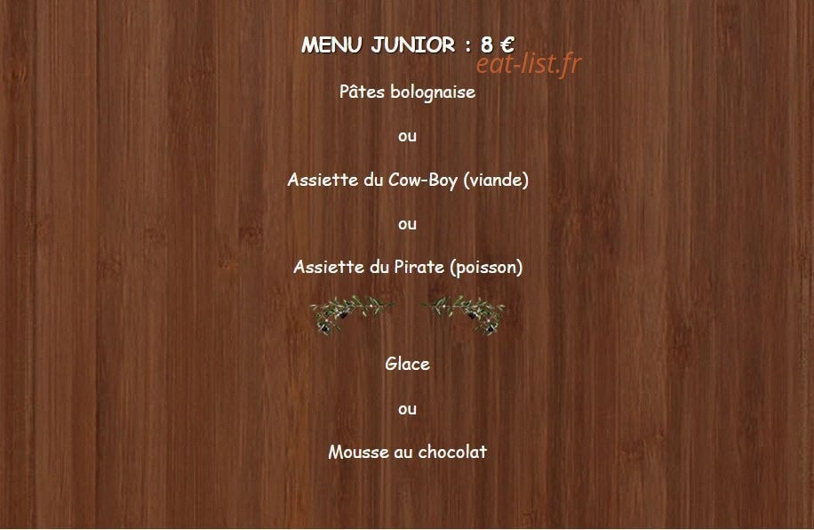 La Bergerie Provençale — carte page 4