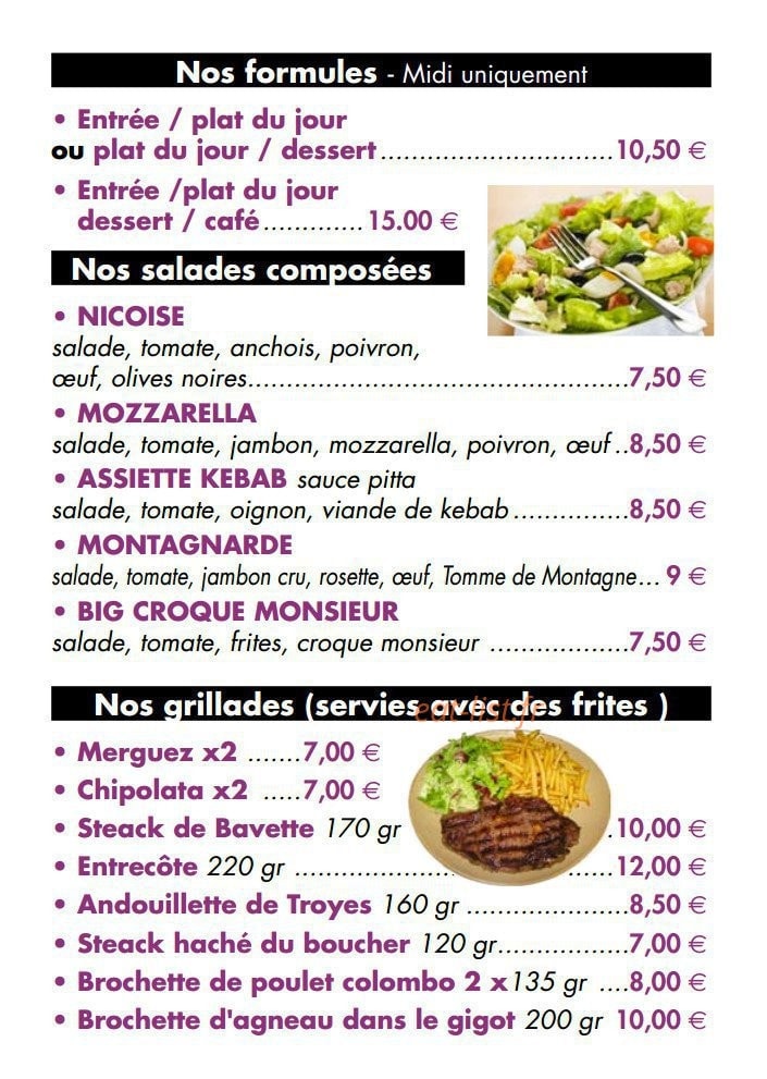 La Terrasse — carte page 2