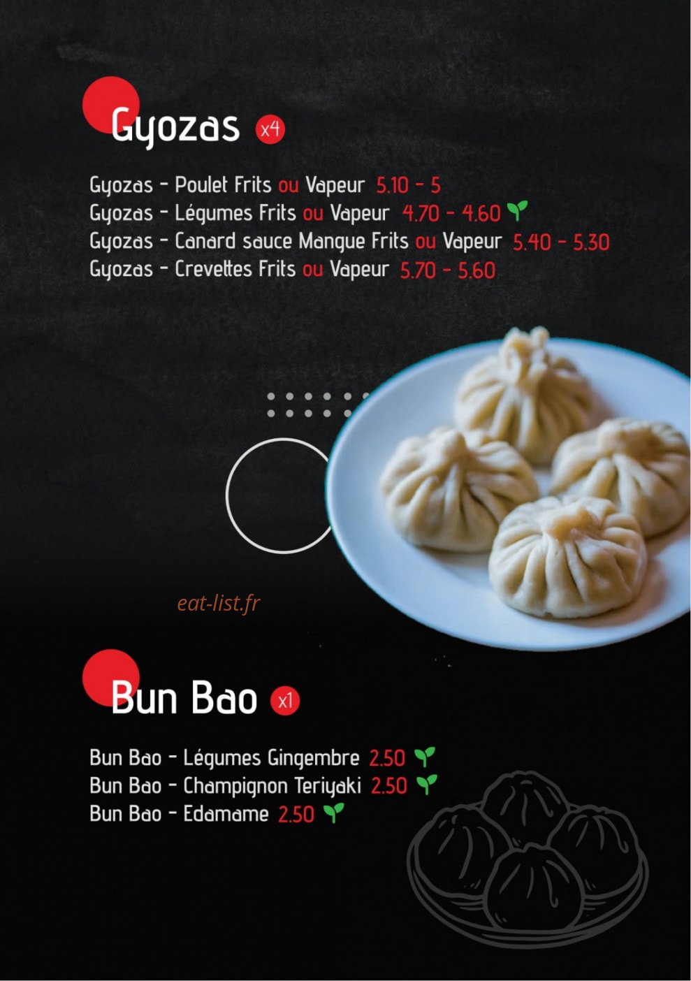 Le Saké Bon — carte page 9