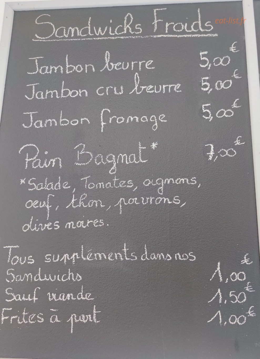 Le St Ju — carte page 1