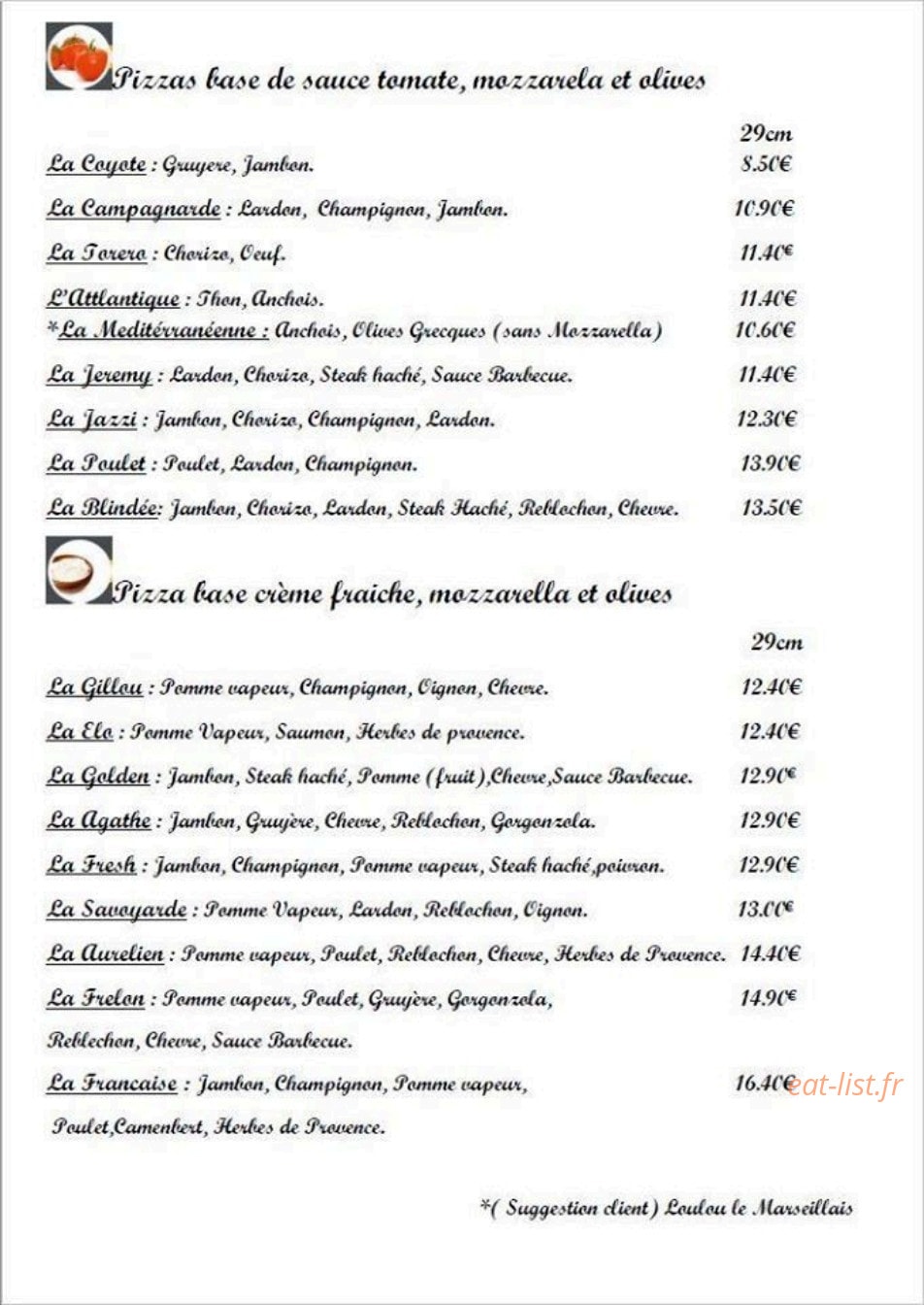 La Dolcezza Di Giuseppe — carte page 1