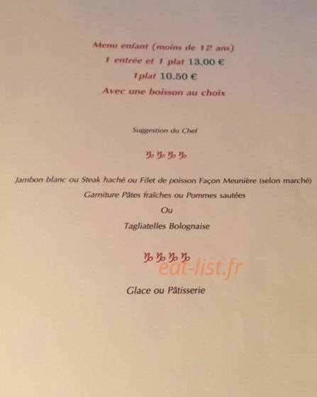 Relais des Gorges — carte page 4