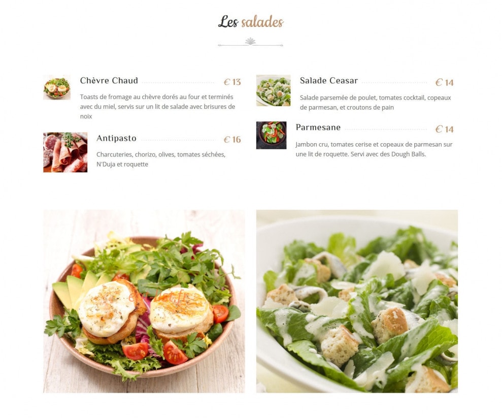 Sulla Pasta — carte page 2