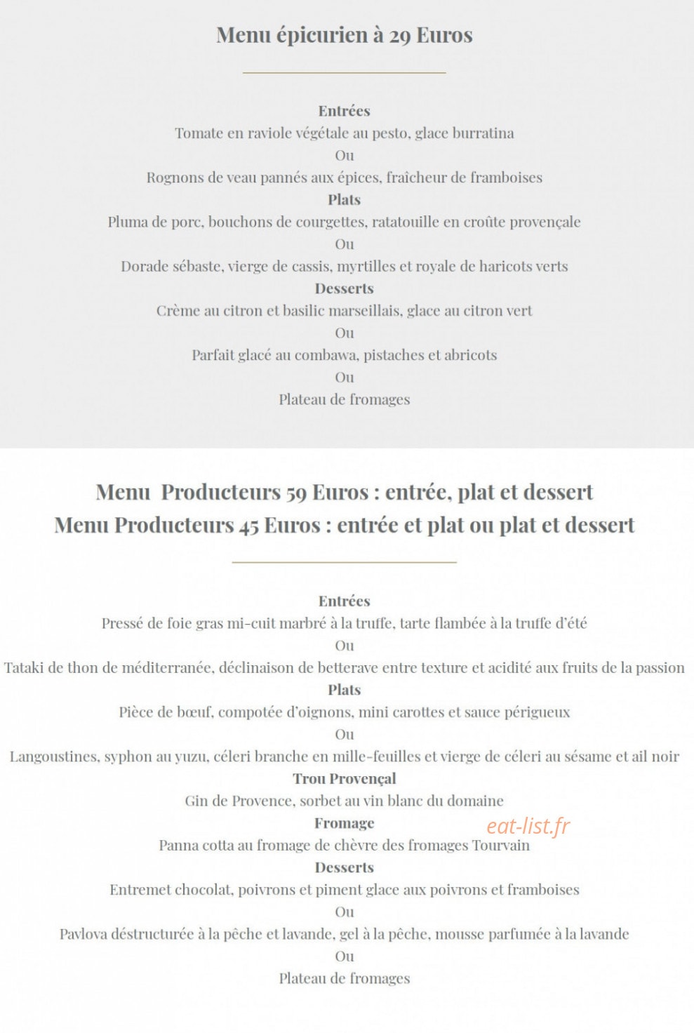 Le Patriarche — carte page 1