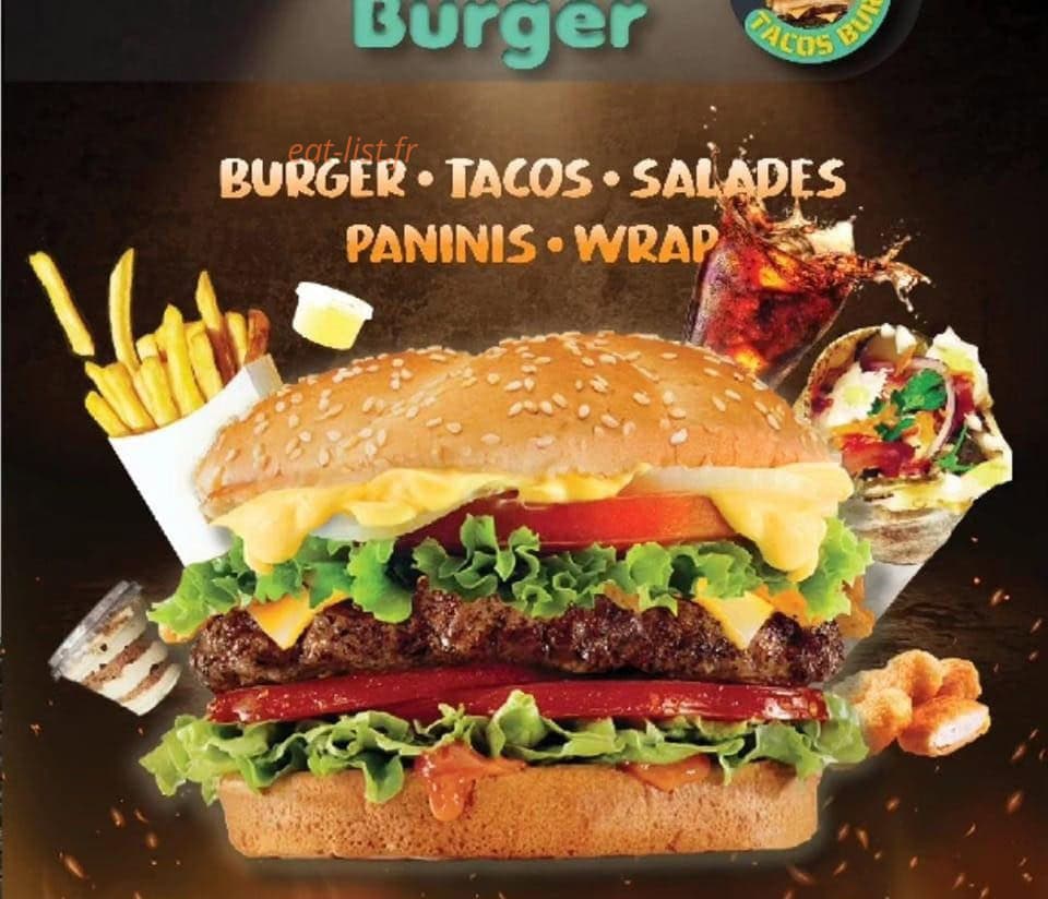 Coti'tacos burger — carte page 1