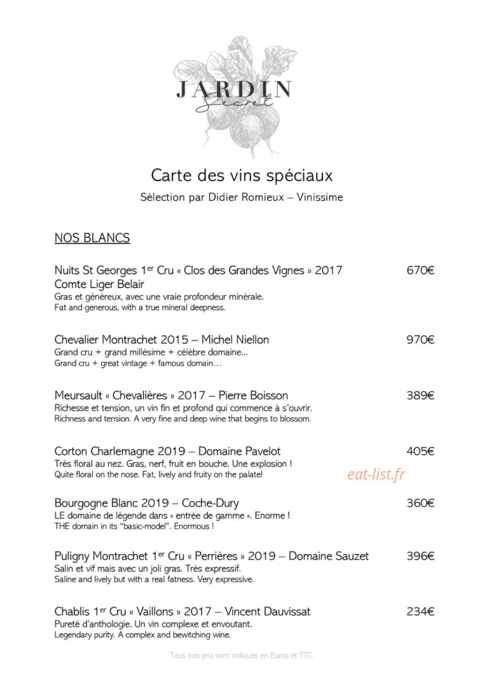 Jardin Secret — carte page 10