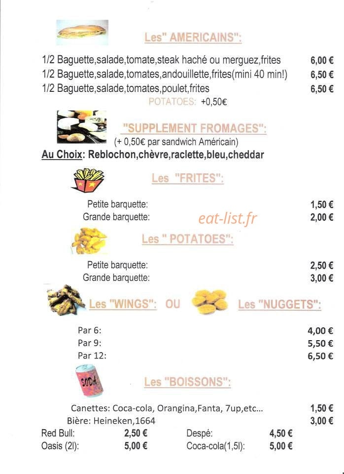 La Tarente — carte page 6
