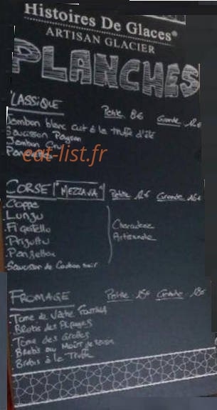 The Garden bar à vin — carte page 1