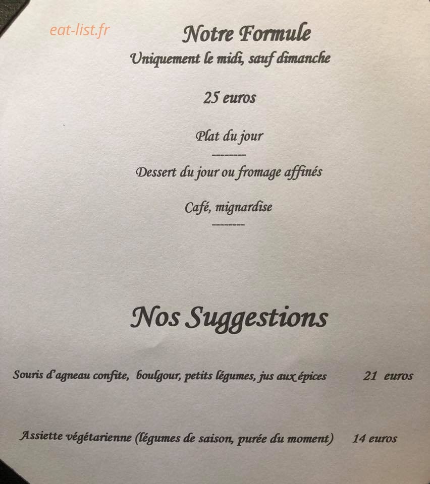 Food'Amour — carte page 2