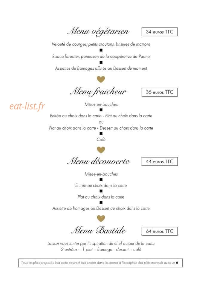 La Bastide de Fangouse — carte page 2