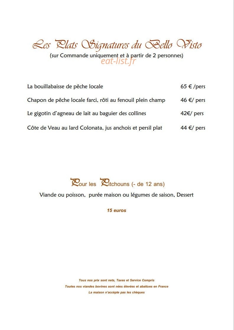 Bello visto — carte page 3