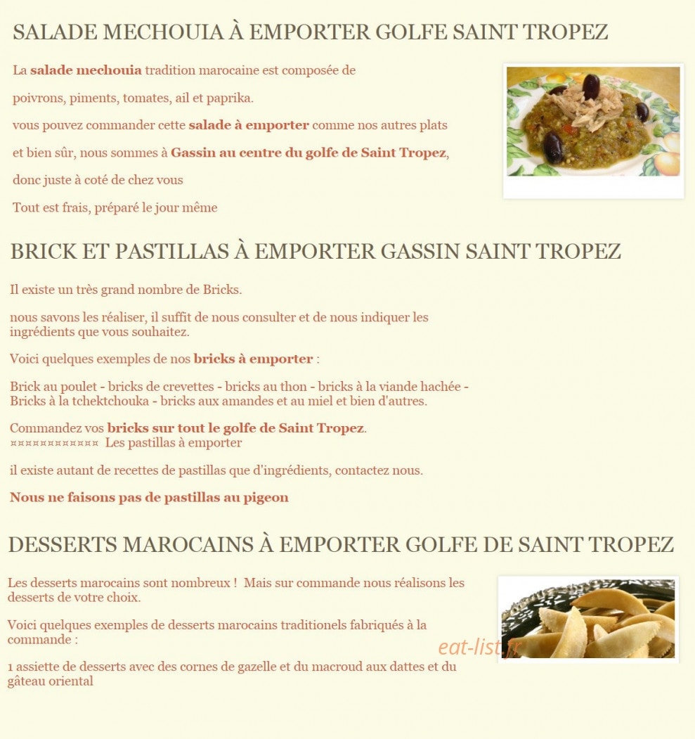 Chez Momo — carte page 2