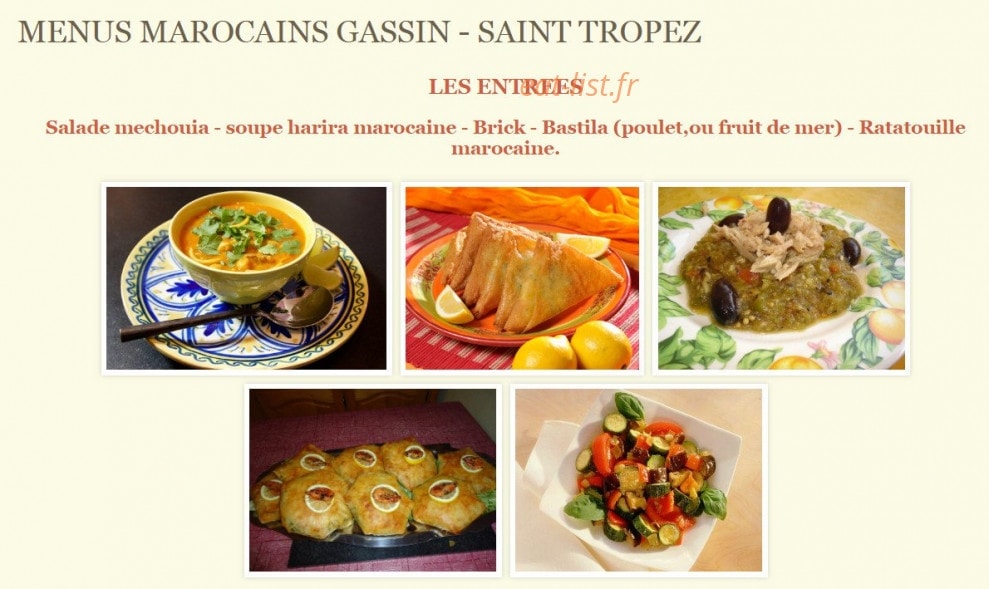Chez Momo — carte page 3