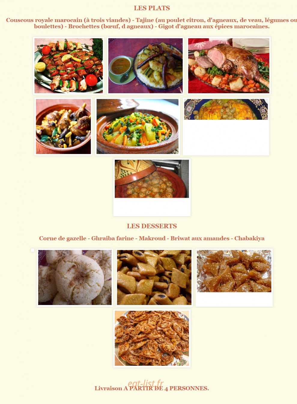 Chez Momo — carte page 4