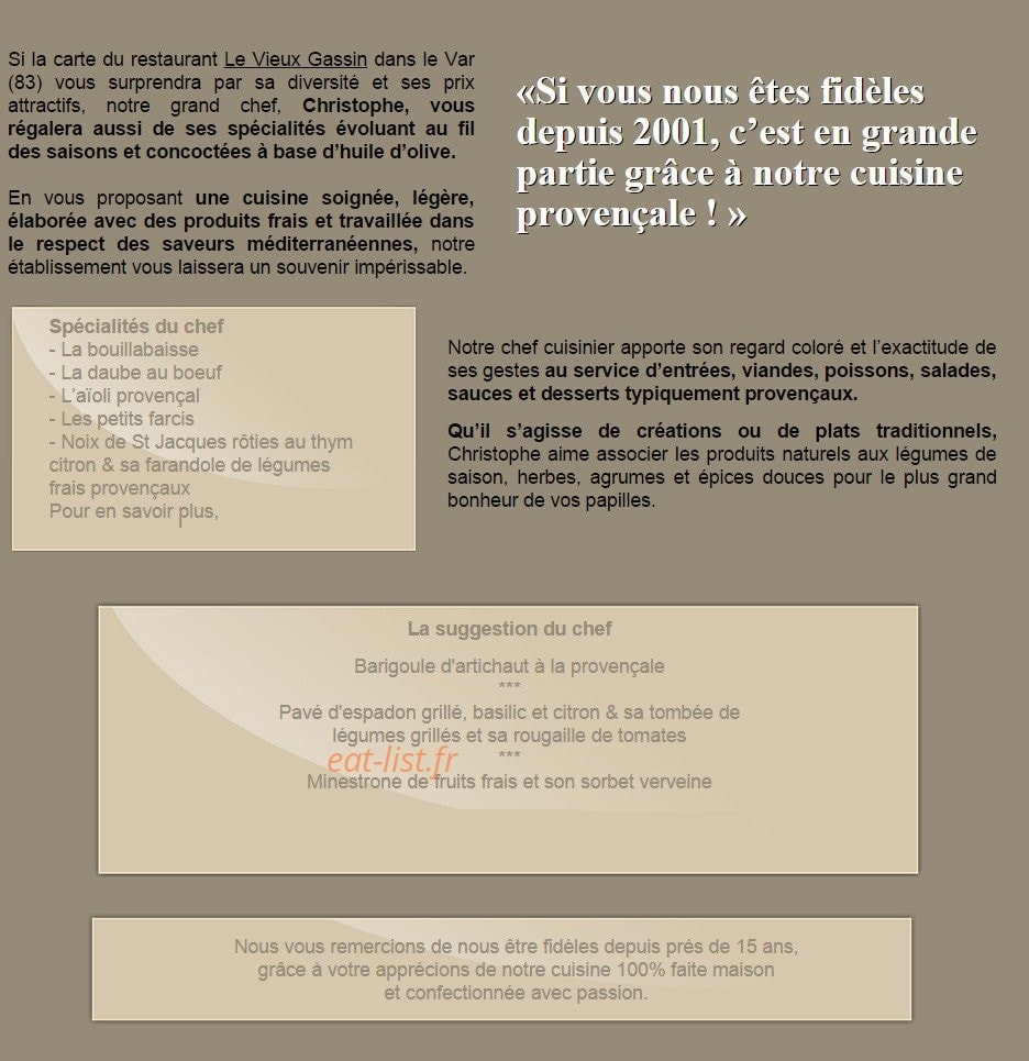 Le Vieux Gassin — carte page 4