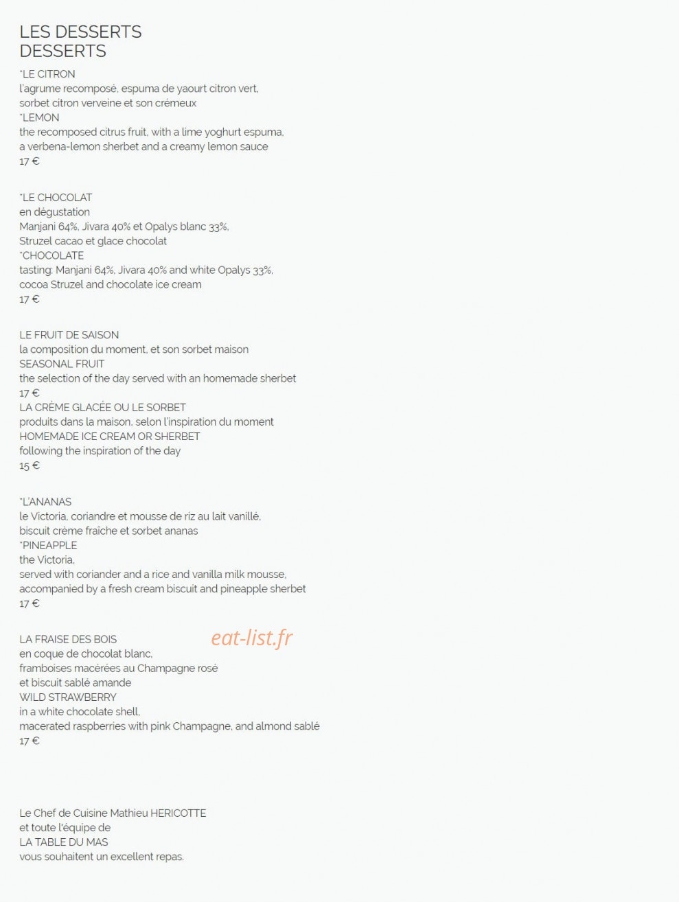 Mas de Chastelas — carte page 3