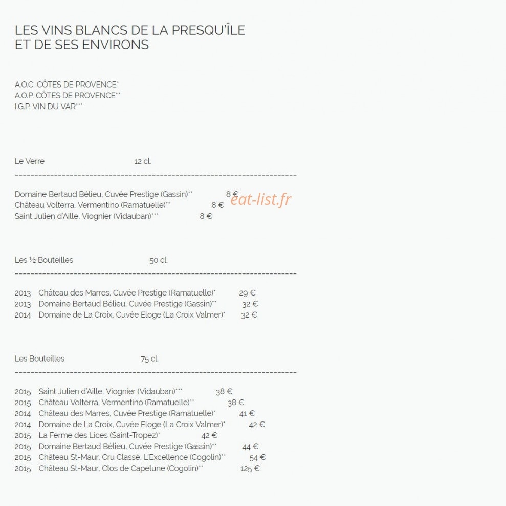 Mas de Chastelas — carte page 5