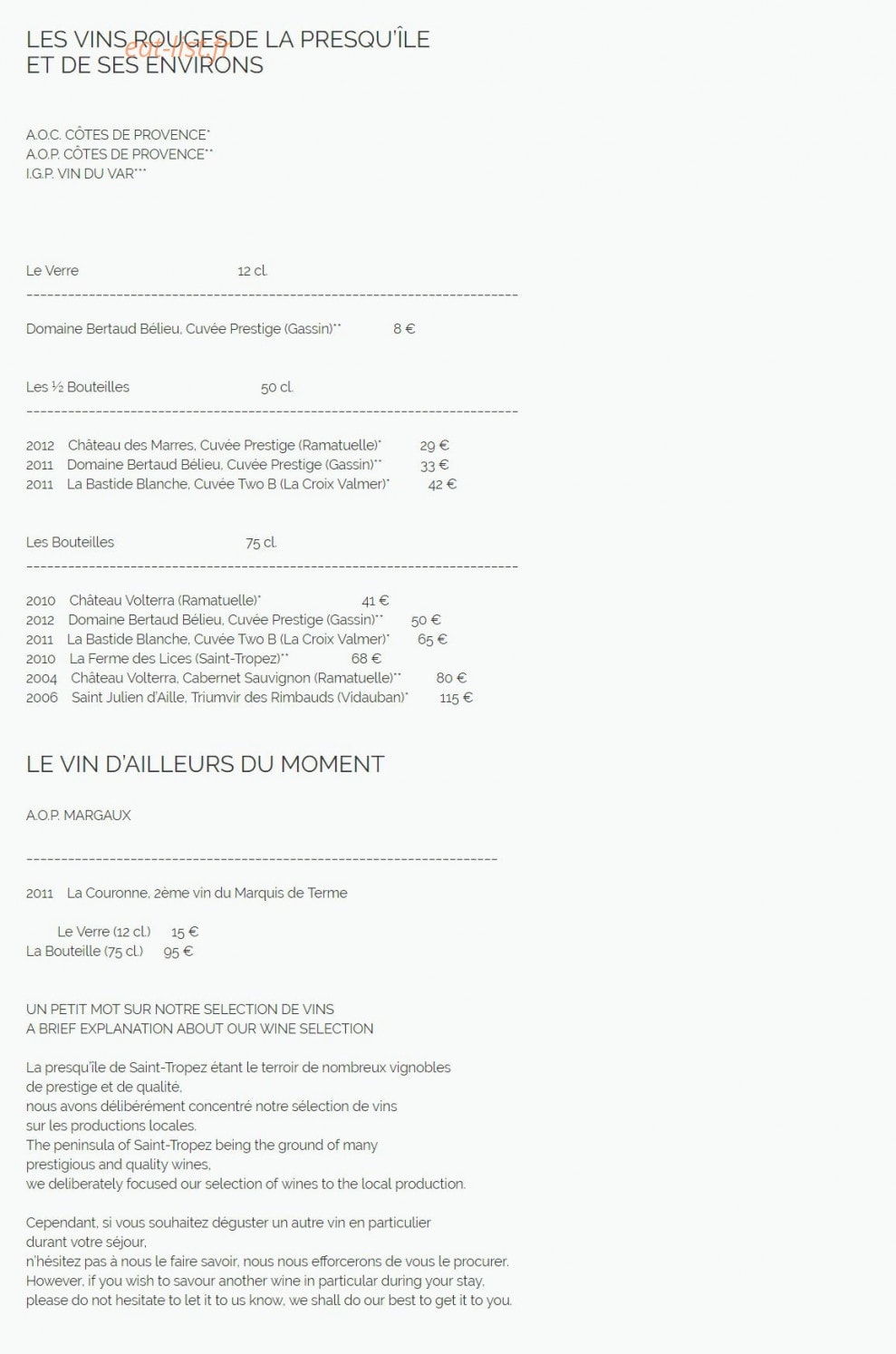 Mas de Chastelas — carte page 7