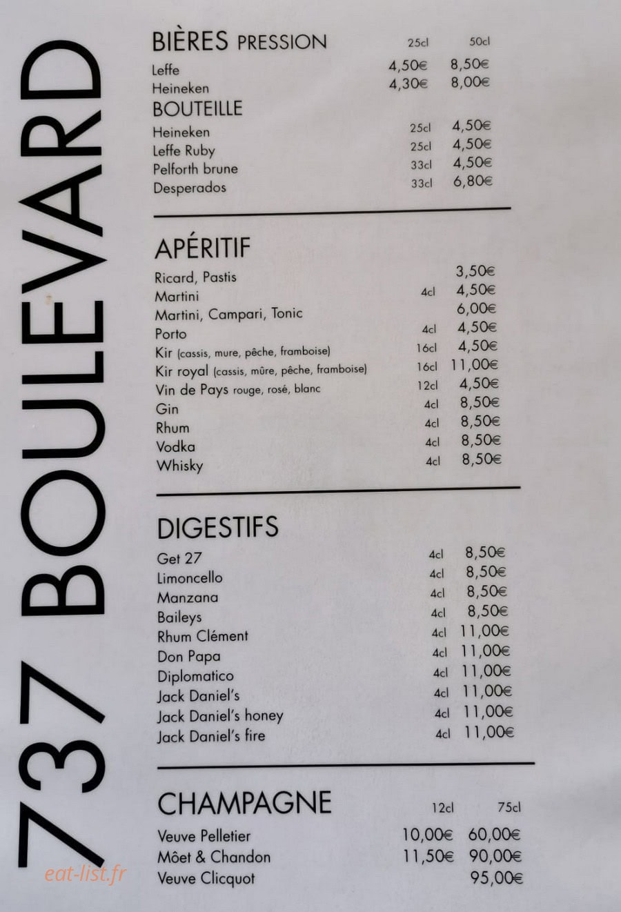 737 boulevard — carte page 1