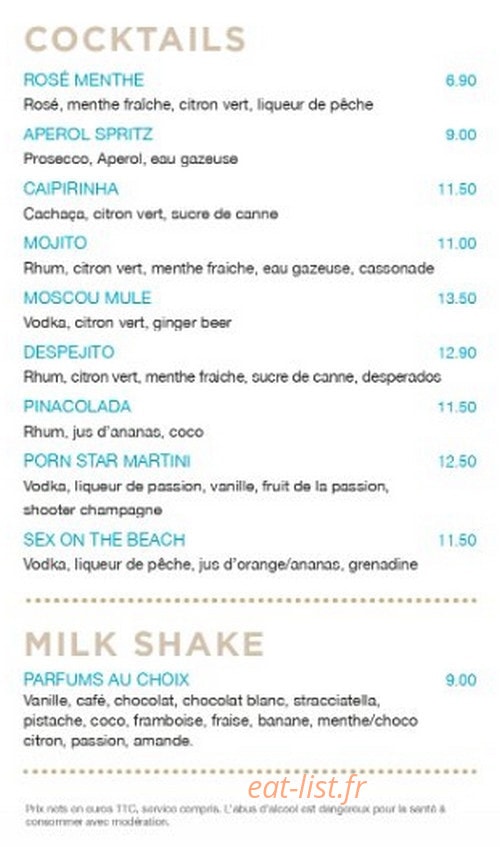 Bleu & Blanc — carte page 9