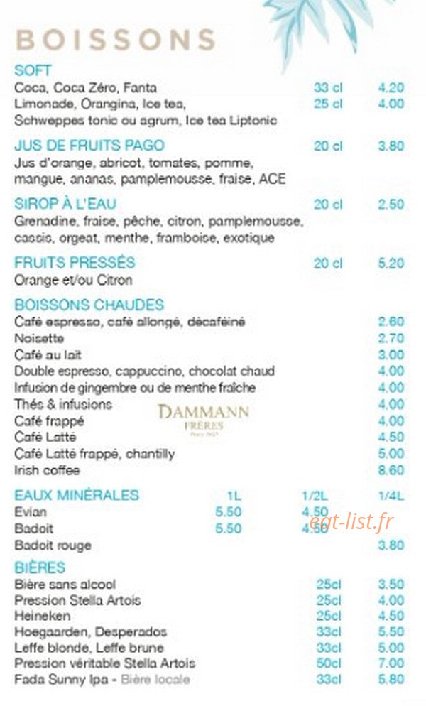 Bleu & Blanc — carte page 7