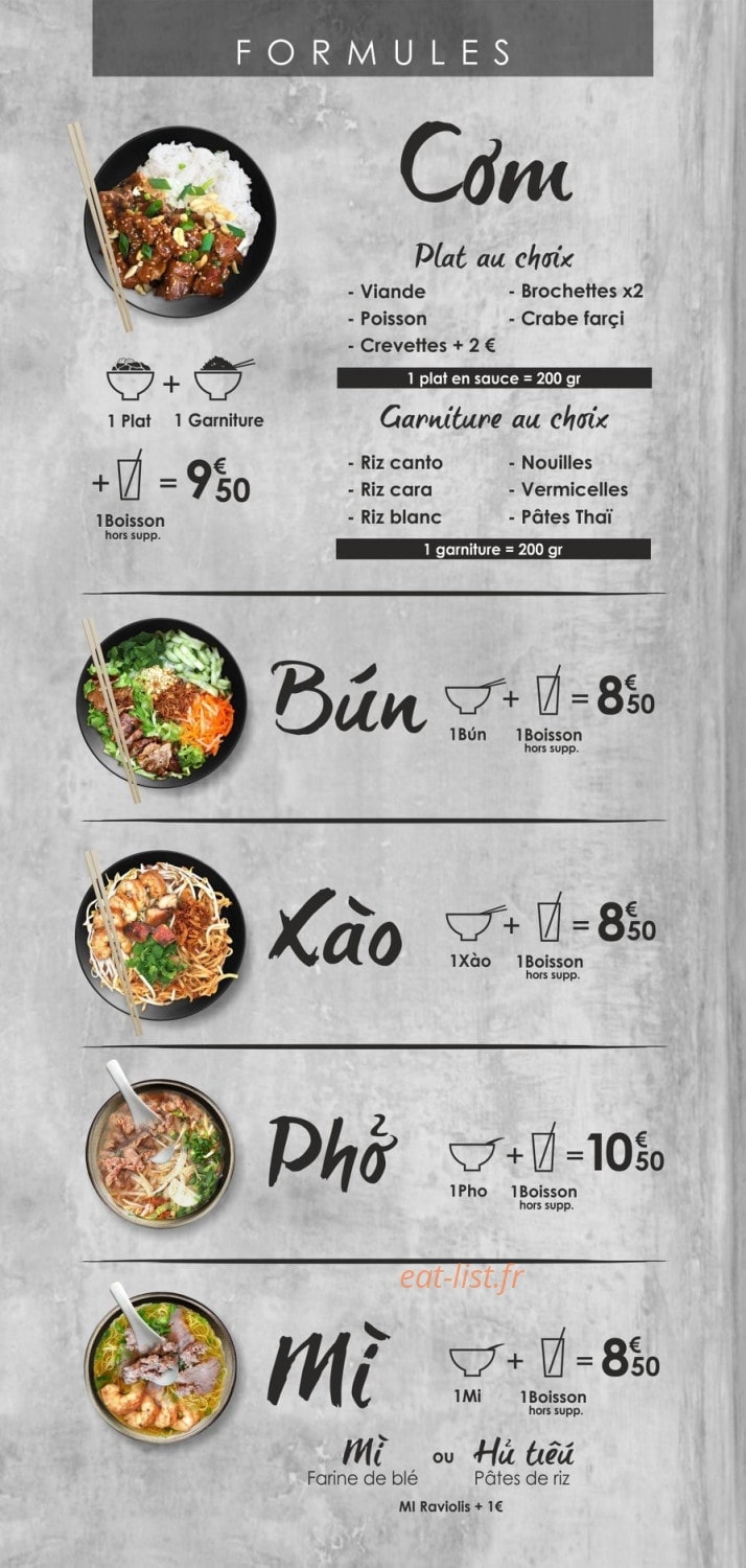 Bouddha Gourmand — carte page 7