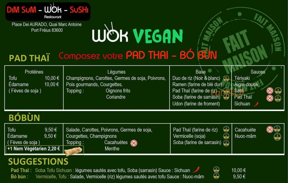 Dim Sum — carte page 3