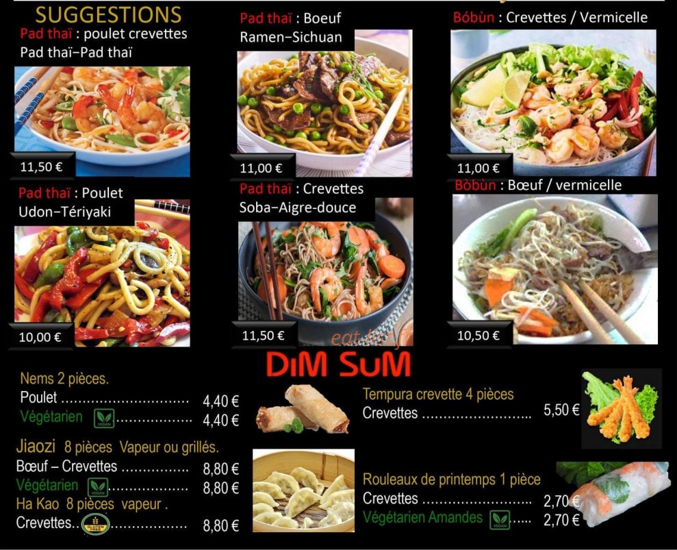 Dim Sum — carte page 5