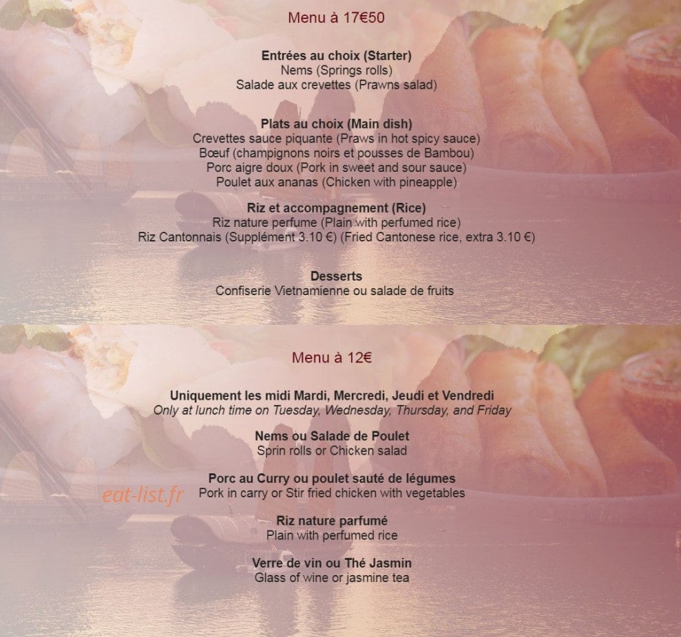 Faubourg de Saïgon — carte page 1