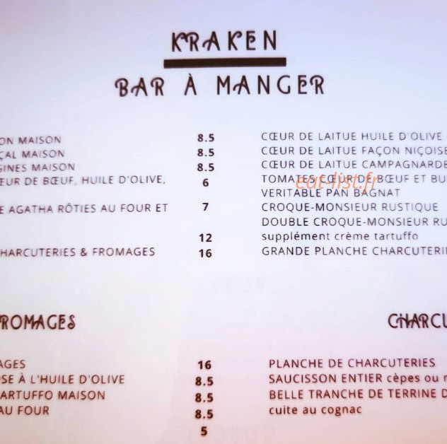 Kraken — carte page 1