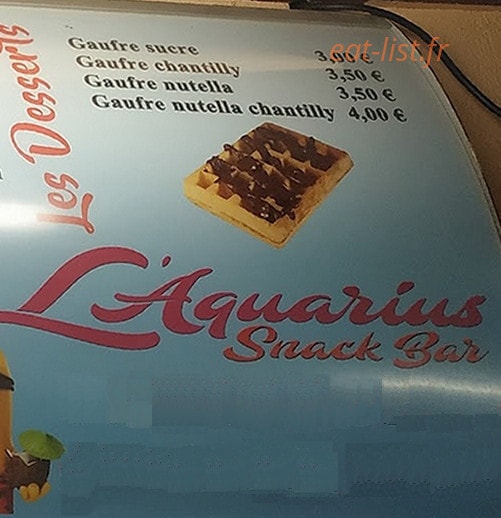 L'aquarius — carte page 6