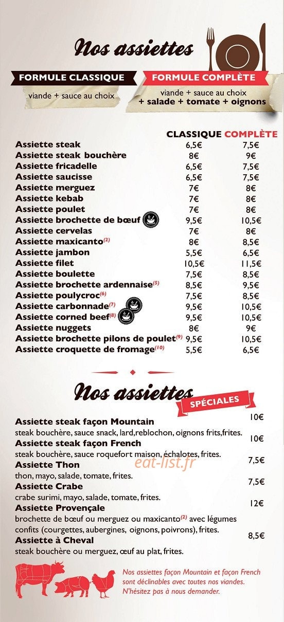 L' Erigane Burger — carte page 4