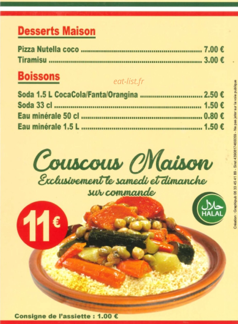 La Fontanina — carte page 4