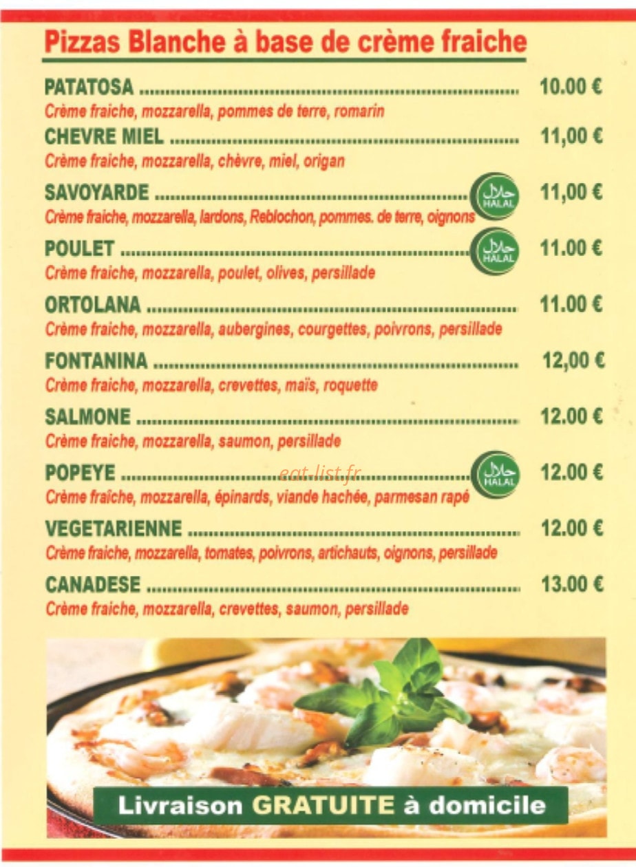 La Fontanina — carte page 3
