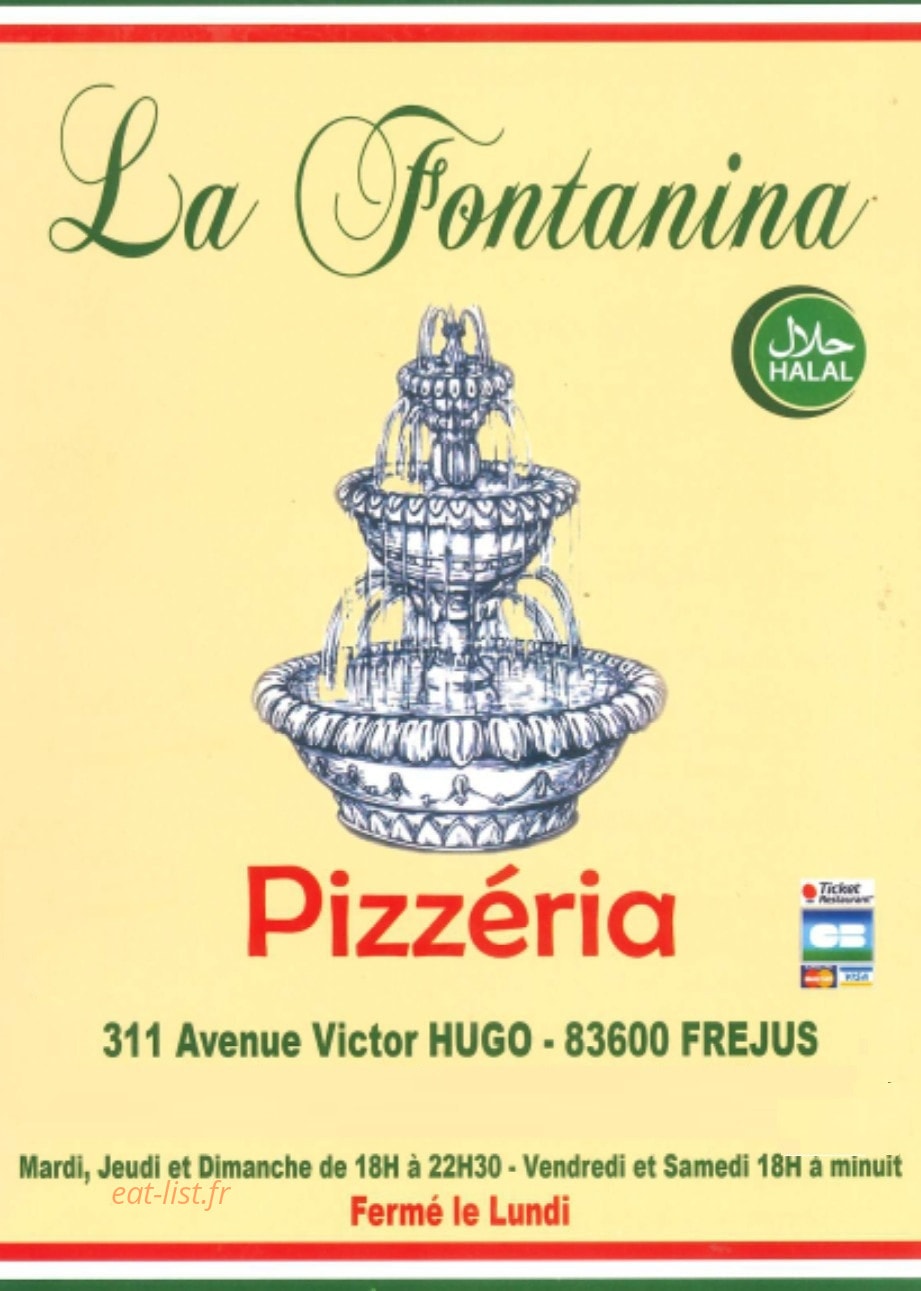 La Fontanina — carte page 1