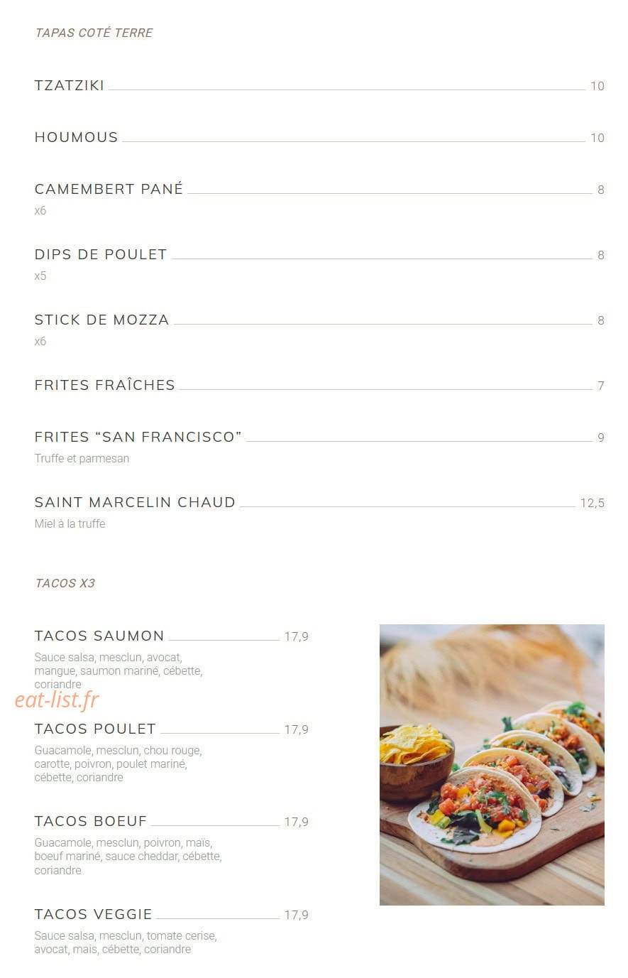 La galiote — carte page 3