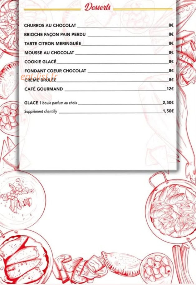 La Olla — carte page 3