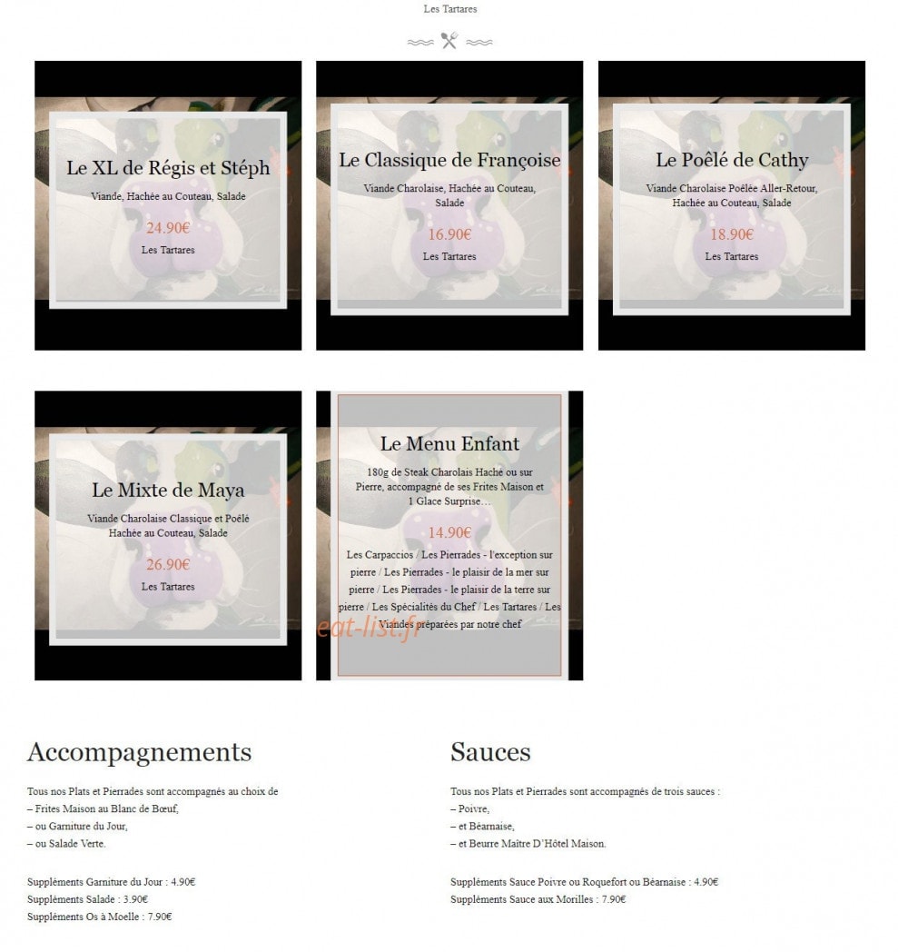 Le bœuf — carte page 4