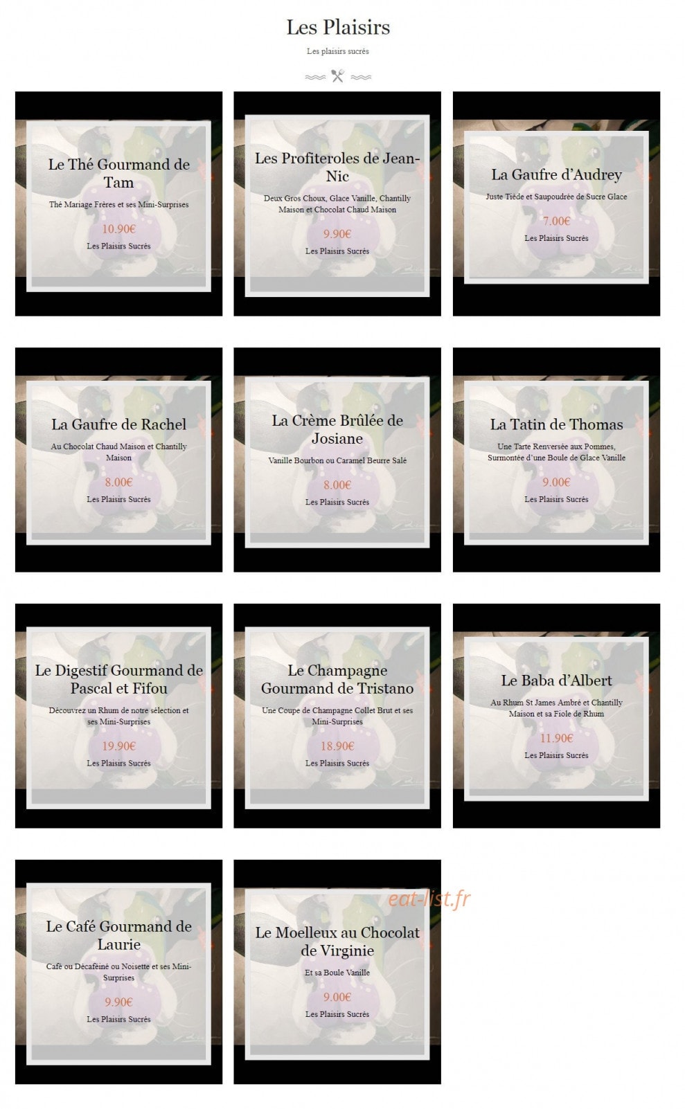 Le bœuf — carte page 12