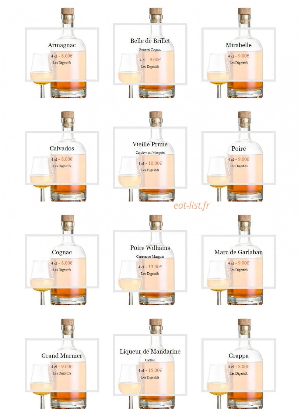 Le bœuf — carte page 20