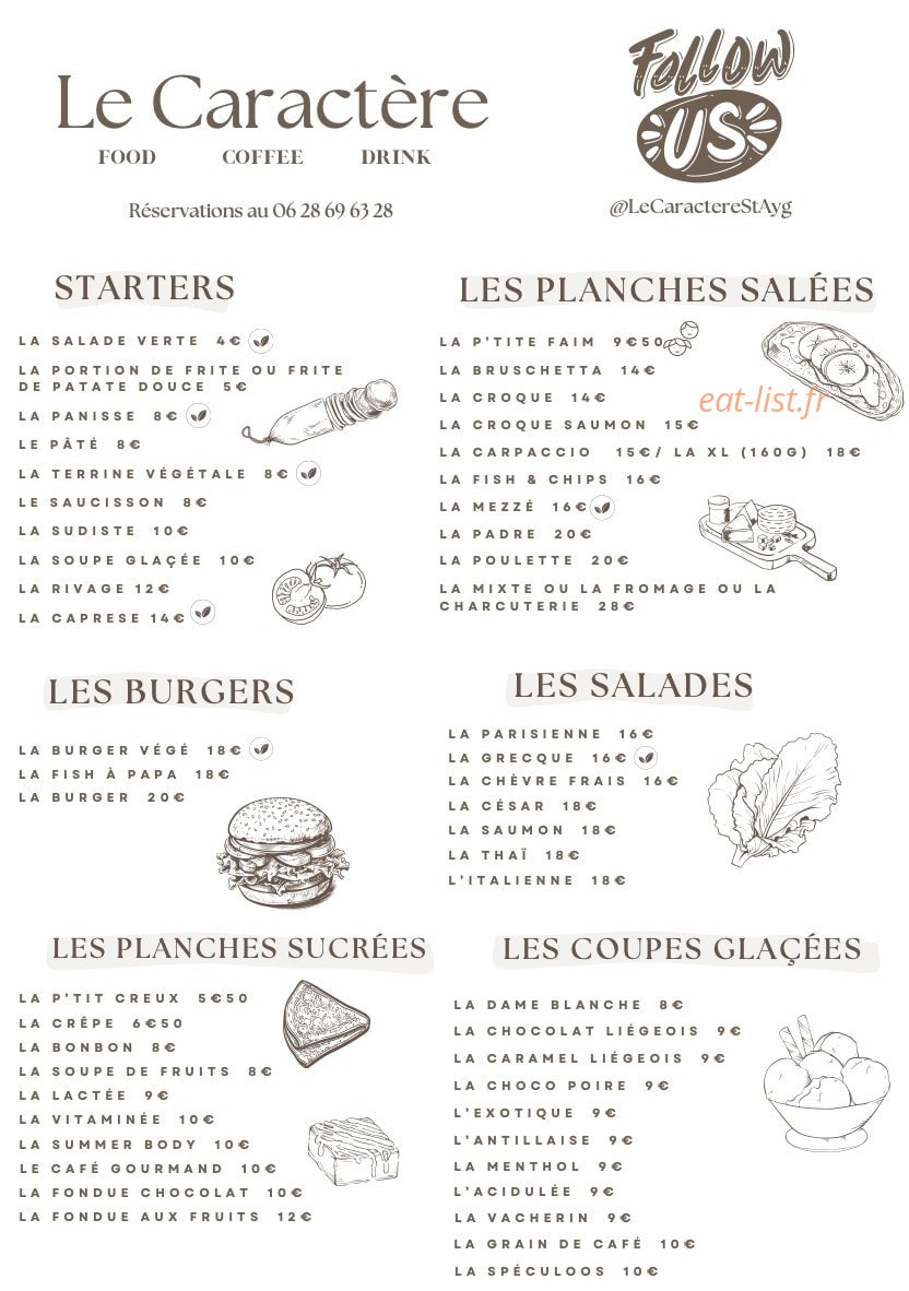 Le Caractère — carte page 1