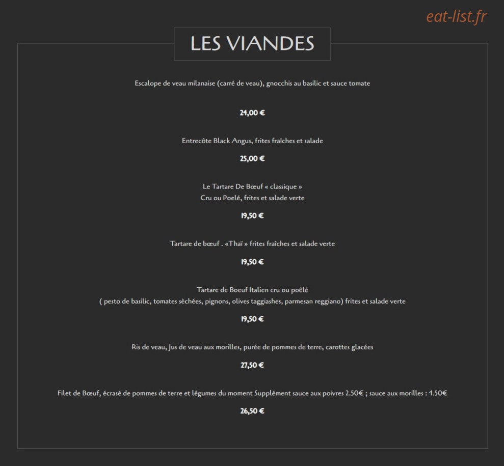 Le César — carte page 5