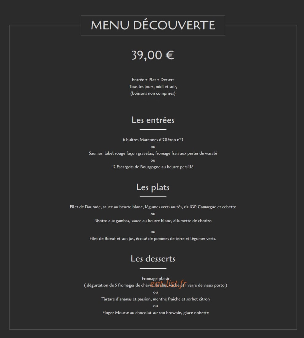 Le César — carte page 9