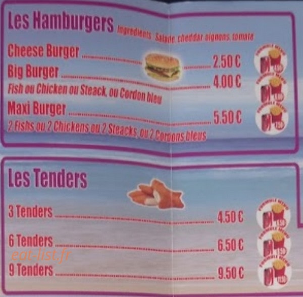 Le Coin Chaud — carte page 3
