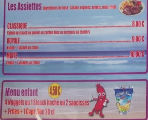 Le Coin Chaud — carte page 5