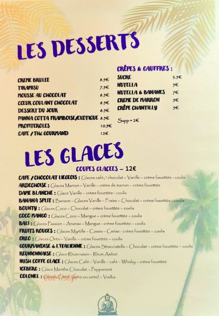 Le Lounge — carte page 5