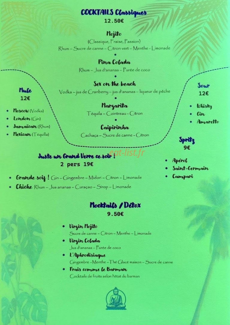 Le Lounge — carte page 7